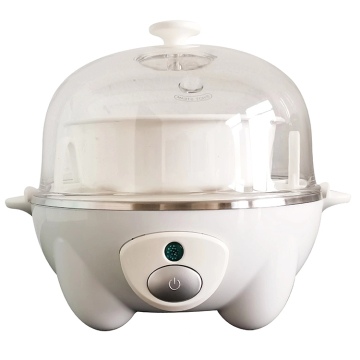 2024 New 360W Multi-Functional Electric Plastic Egg Boiler for 7 Eggs - Kitchen Cooker