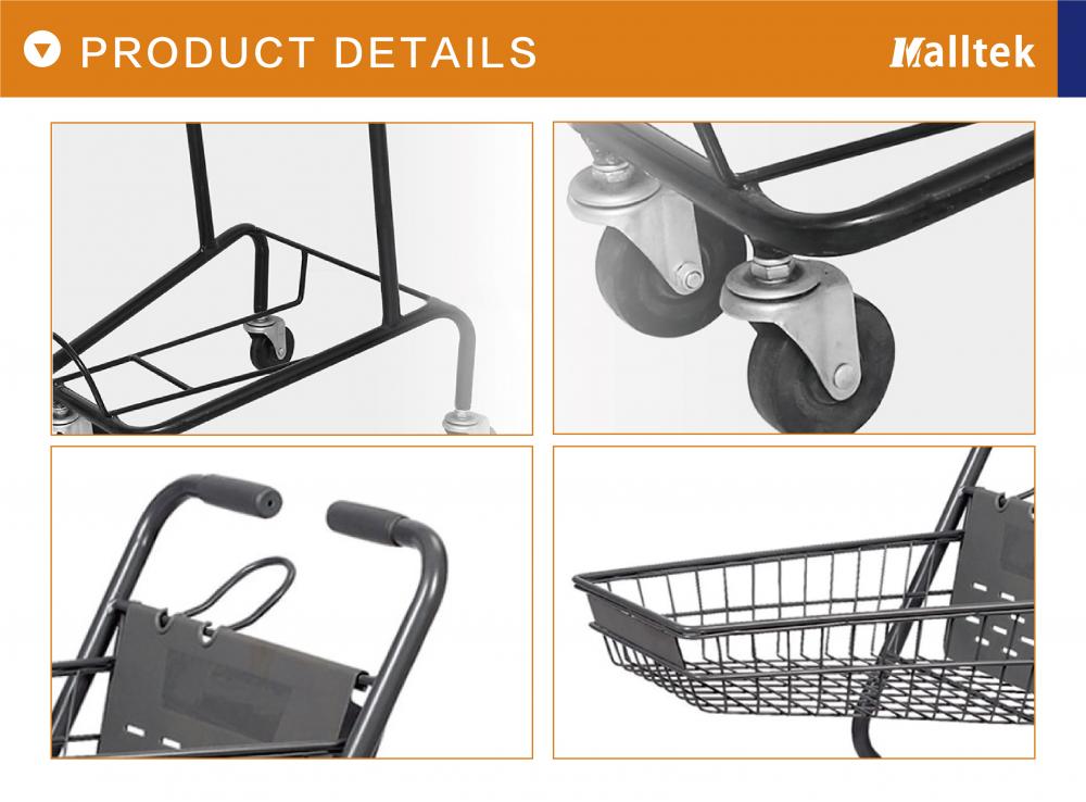 Japanese Supermarket Grocery Store Hand Basket Trolley