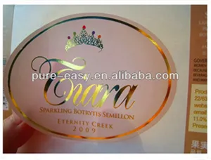 Custom high quality foil-stamping label printing