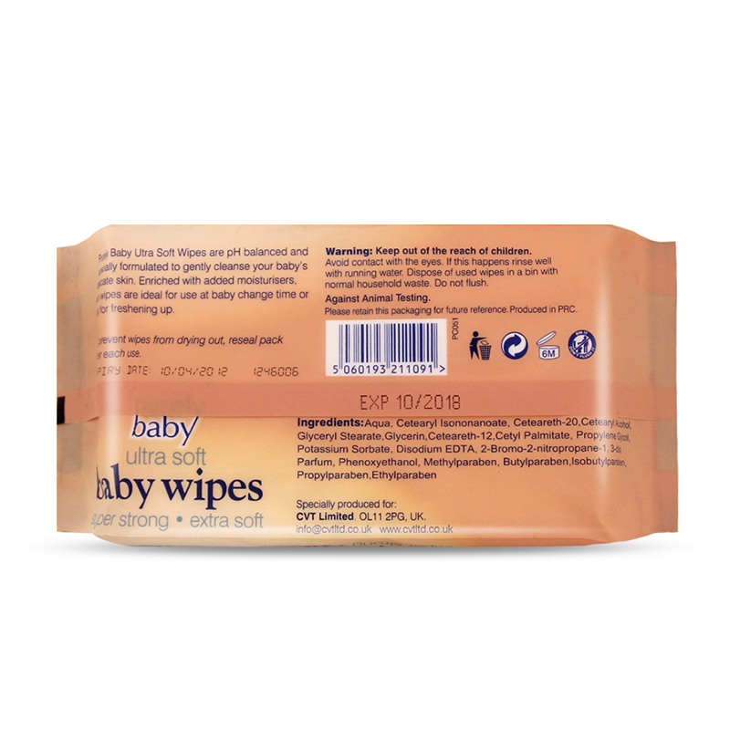 OEM Pure Water Baby Wipes