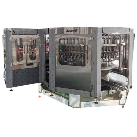 Beer Bottling Aluminum Can Filling Machine Production Line