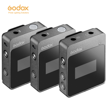 Godox MoveLink M1 M2: 2.4GHz Wireless Lavalier Microphone for DSLR, Camcorders, Smartphones & Tablets - Ideal for YouTube