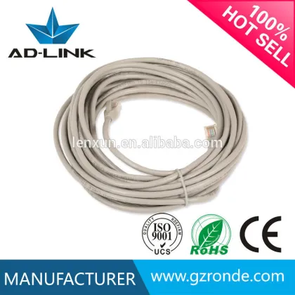 Ethernet lan network cable grey patch cord UTP cat5e cable 3m