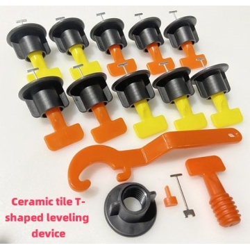 Ceramic tile laying auxiliary tools