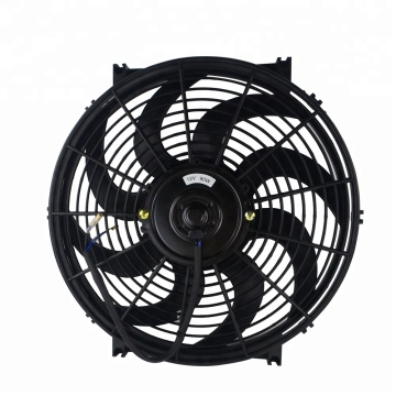 14 Inch Universal Slim Electric Radiator Cooling Fan 12V 90W Mount Kit
