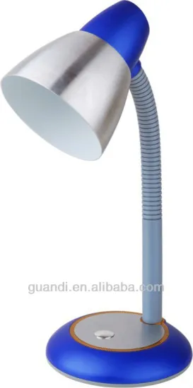 luxury aluminium metal table desk lamp