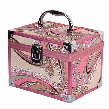 Aluminum cosmetic cases, customized designs are accepted