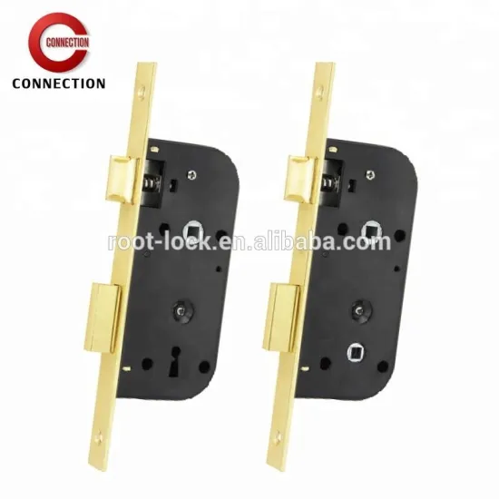 9040K France series wooden door mortice lock with 2 zamak keys