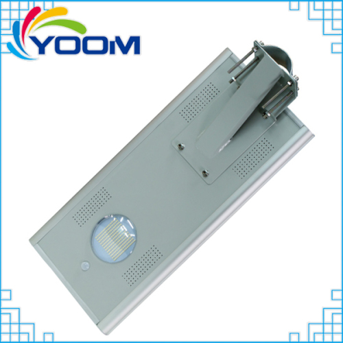 High brightness 1 year warranty led ip66 solar ip camera with street light pole