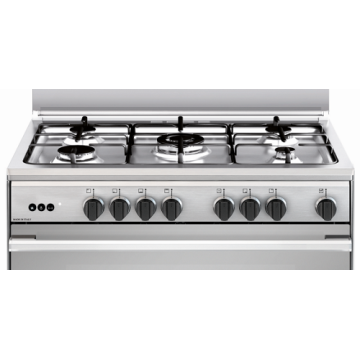 Gas Ranges Oven Stainless Steel Italy