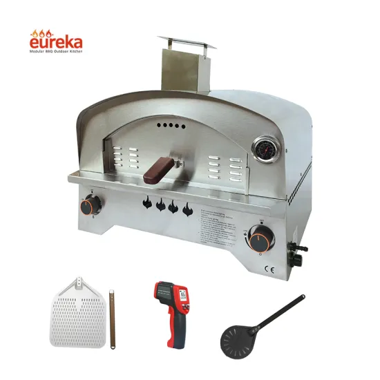 New Design Small Stainless Steel Outdoor Kitchen Oven Portable Gas Pizza Oven For Home