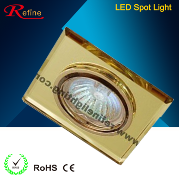 Crystal&Steel body halogen spotlight mordern chrome crystal