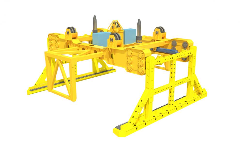 Round Bar Intelligent Stacking Spreader