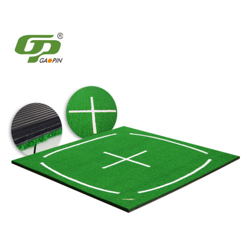 Icke-halkig 3D-golfträningsmatta