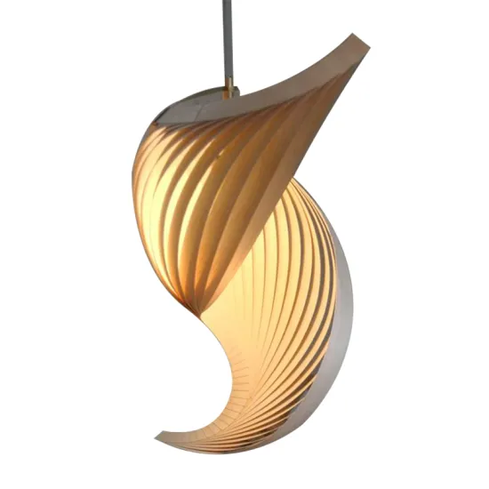 Nordic Industrial Vintage Retro Horn Shape Pendant Light