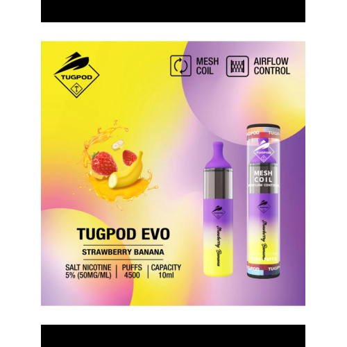 Одноразовая стручка для буксира Evo 4500 Puffs