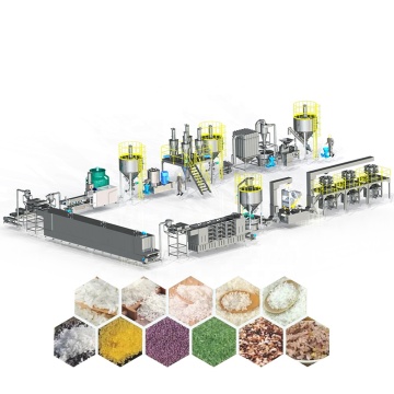 Linea di produzione di riso artificiale a vite gemella automatizzata