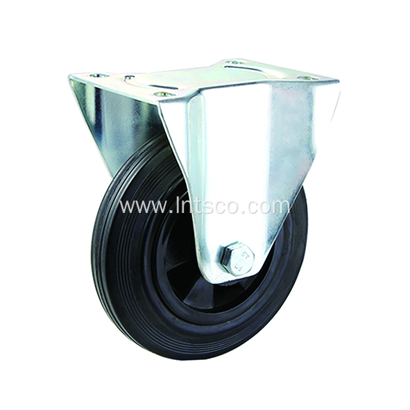 Industrial Rubber Rigid Casters