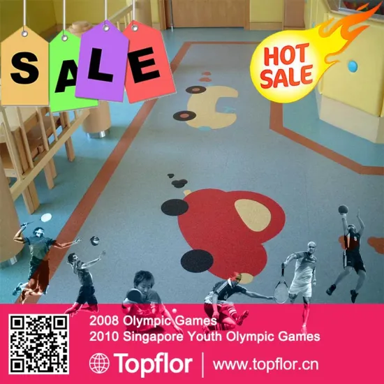 Whole Sale Commercial Vinyl Flooring For School