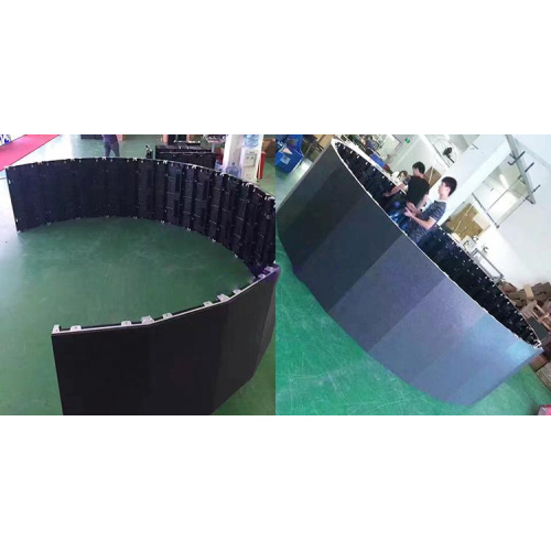 Full Color 1R1G1B Indoor Curved LED Display