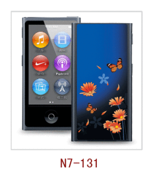 Ipod Nano7 Case With 3d Picture,pc Case Rubber Coated,multiple Colors Available 