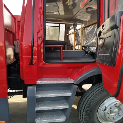 man firefighter granahe for fire truck