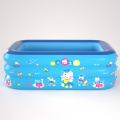 Inflatable Kiddie Pool Baby Pool Blue Swimming Pool