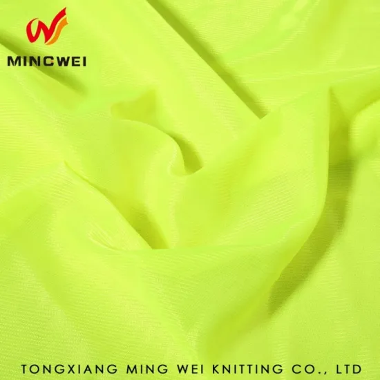 New popular design knit tricot fabric for girl wedding dress