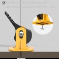 Press type tile leveling device