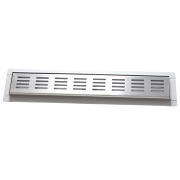 Stainless steel linear, shower drain