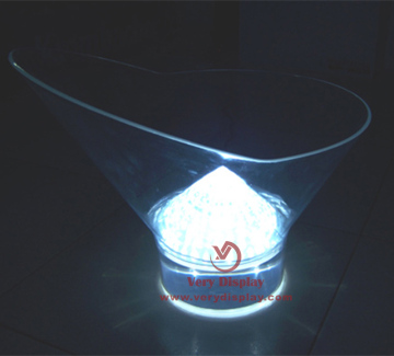 Plastic Ice Bucket or Ice Pack Clear