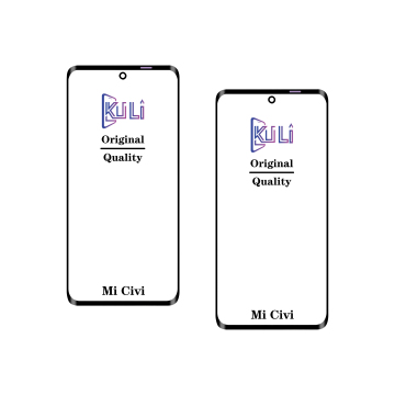 Kuli Original Curved Cover Front Glass with OCA Replacement Screen for Xiaomi Civi
