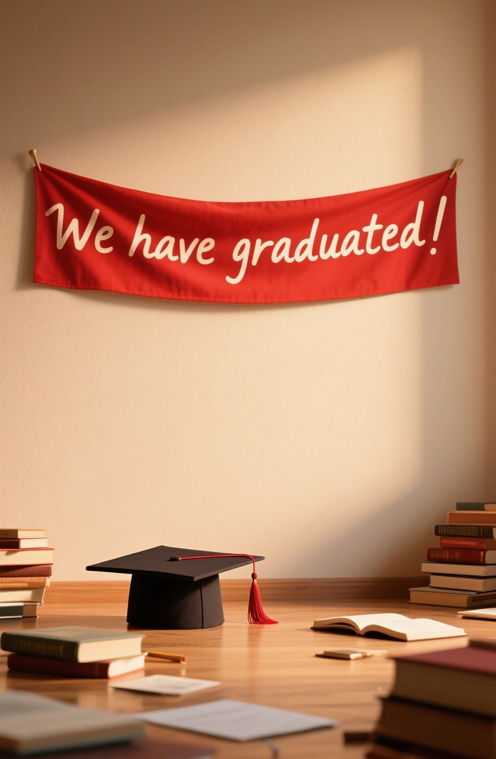 Large Red Banners for Marketing