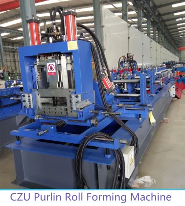CZU steel purlin frame roll forming machine
