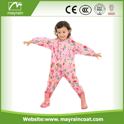 Nylon Rainsuit Full Print