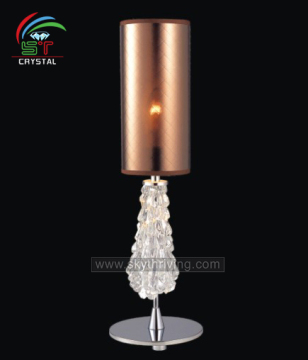 crystal table lamp designs fabric shade