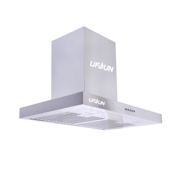 North America Market T Shape touch Button Custom Or Standard Side Wall Mounted Range Hood With ETL Certificated