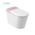 Hot Selling Pink Remote Control Smart Flush Toilet