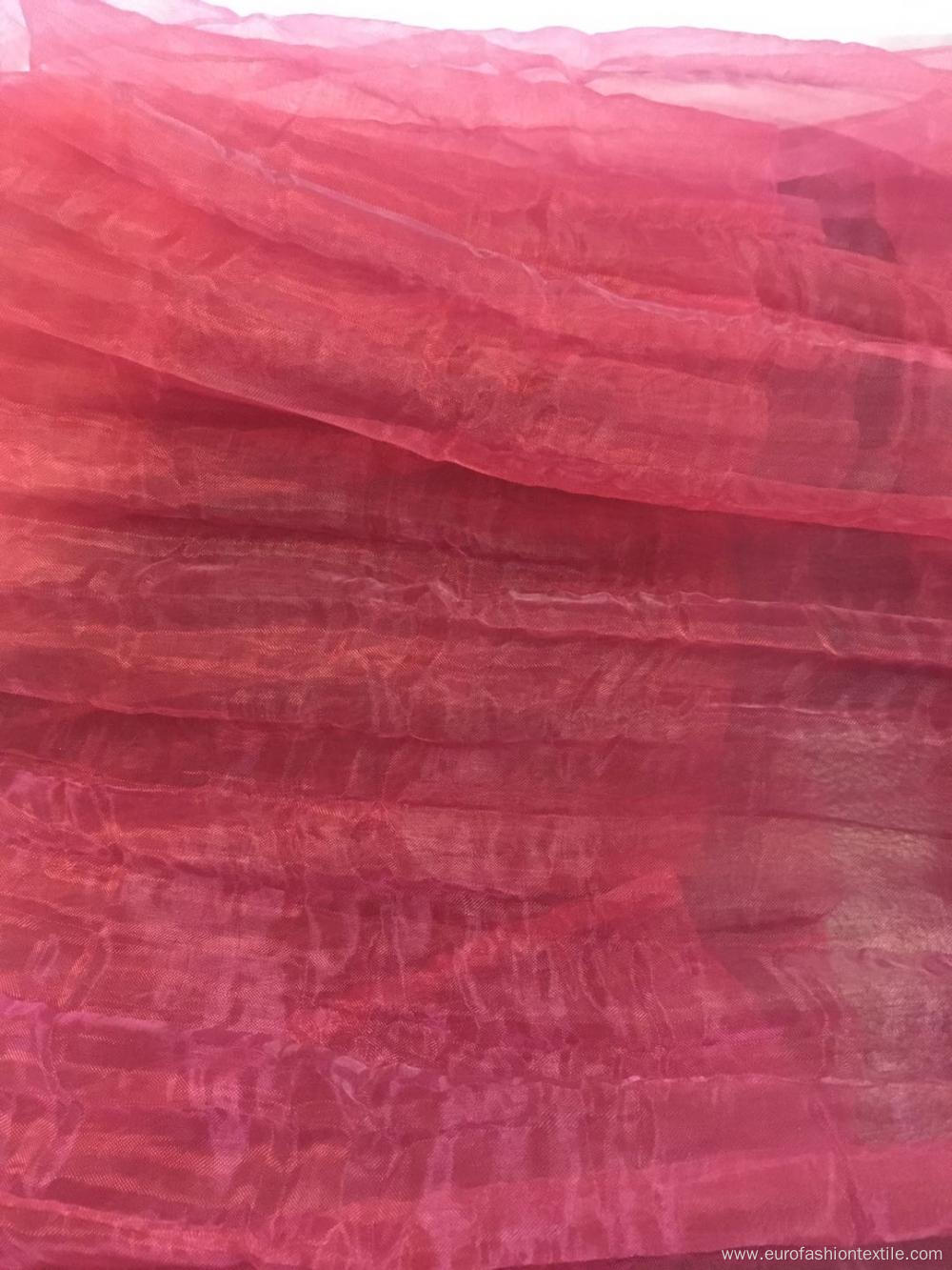 100% Polyester Organdy Pleat