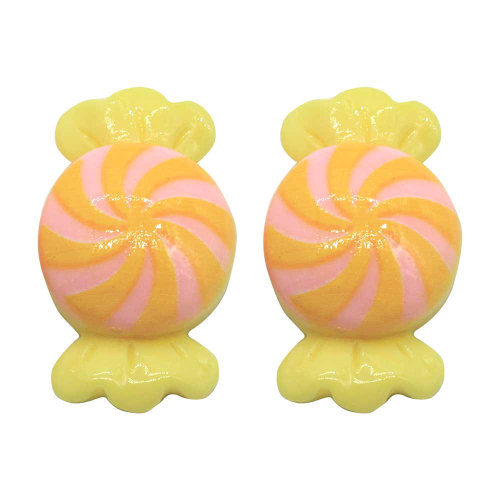 Artificial Resin Sweet Candy Windmill Pattern DIY Cabochon Charms Kitchen Toys Simulation Food Beads Ornament Jewelry Making Sho