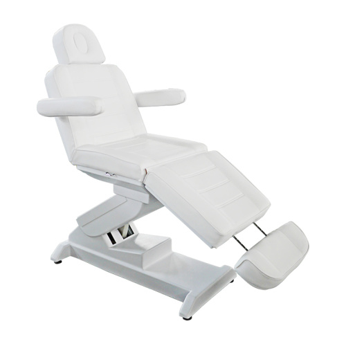 Electric White Facial Bed For Salon