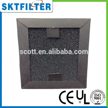 activated carbon hepa filter for air conditioner purification