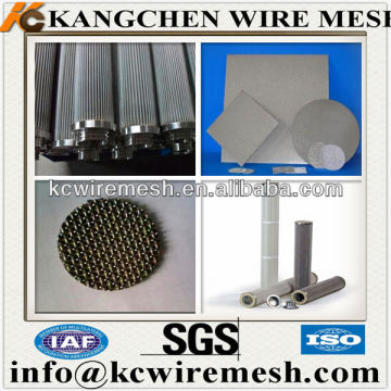 sintered metal filter element
