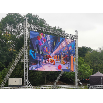 Square Full Color P4 LED Display Screen for Outdoor Concert Events