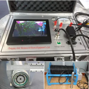 Underwater 360 Degree Rotation CCTV Camera