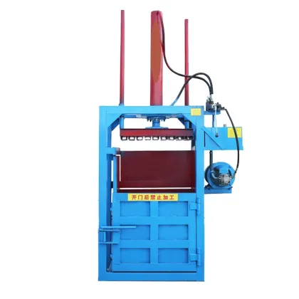 Hydraulic Textile Baler for Fabrics and Clothing Compaction in Recycling