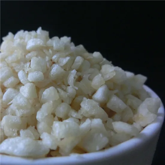 Controlled quality vf garlic granules