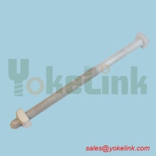 1/2" X 1-1/2" SQUARE HEAD BOLT WITH NUT