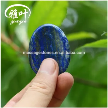 Best Selling Products Wholesale Worry Stones/Thumb Worry Stones/Lapis Lazuli Worry Stones