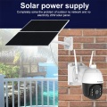 Cámaras solares de alta calidad CCTV Solar Camera al aire libre